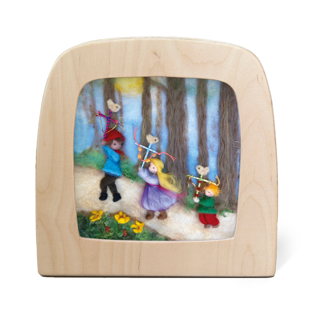 Toverlux Silhouette Het Wol Feetje Bread Roosters - vendor-unknown - Honeybee Toys
