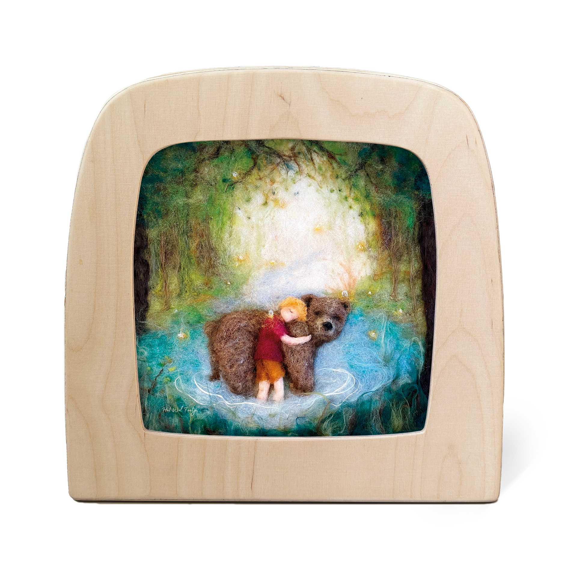 Toverlux Silhouette Het Wol Feetje Enchanted Forest - vendor-unknown - Honeybee Toys
