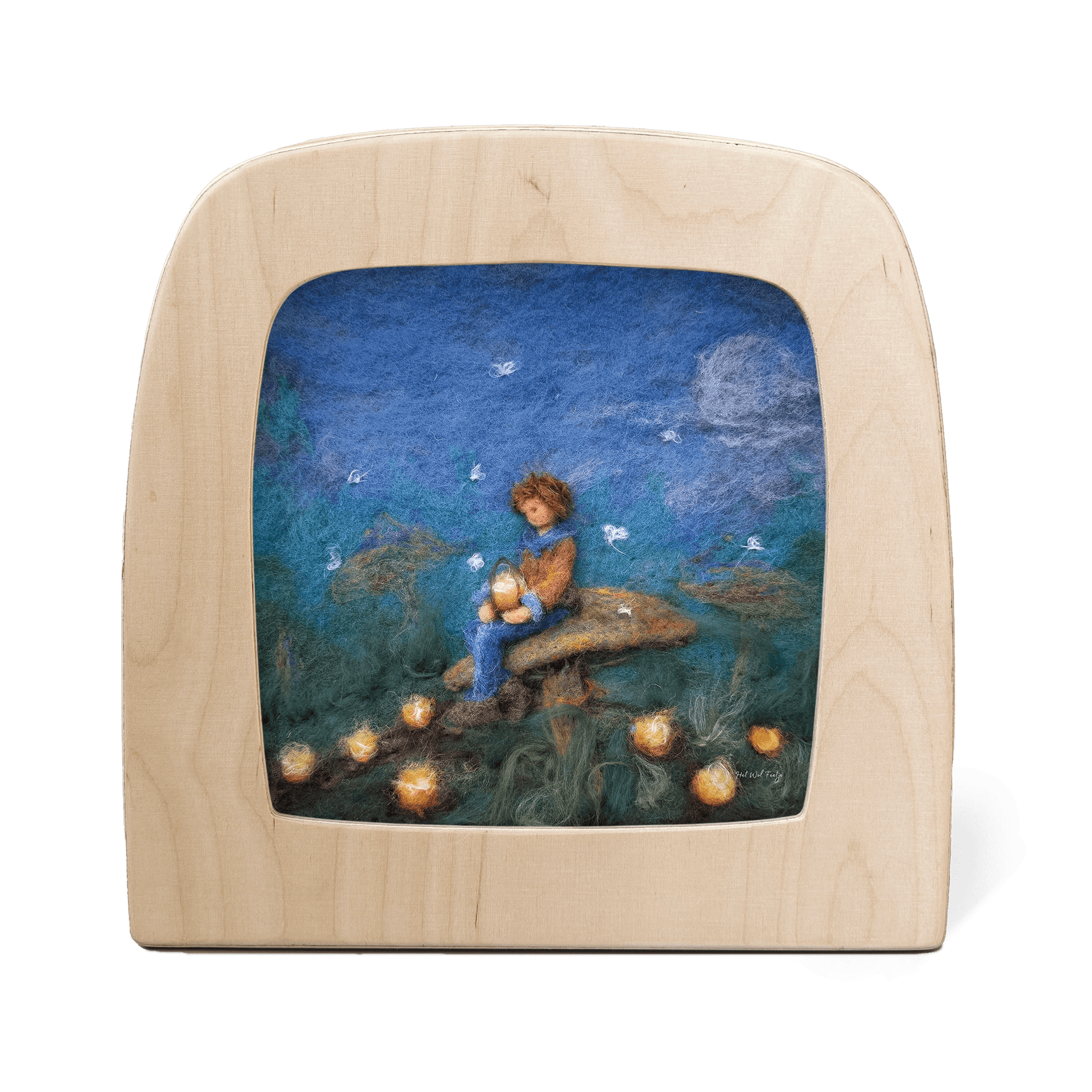 Toverlux Silhouette Het wol Feetje Forest Lights - vendor-unknown - Honeybee Toys