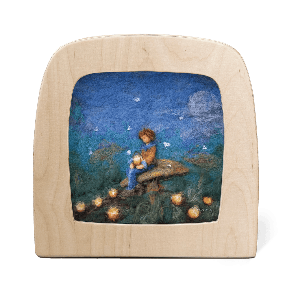 Toverlux Silhouette Het wol Feetje Forest Lights - vendor-unknown - Honeybee Toys