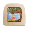 Toverlux Silhouette Het wol Feetje Girl on Swing - vendor-unknown - Honeybee Toys