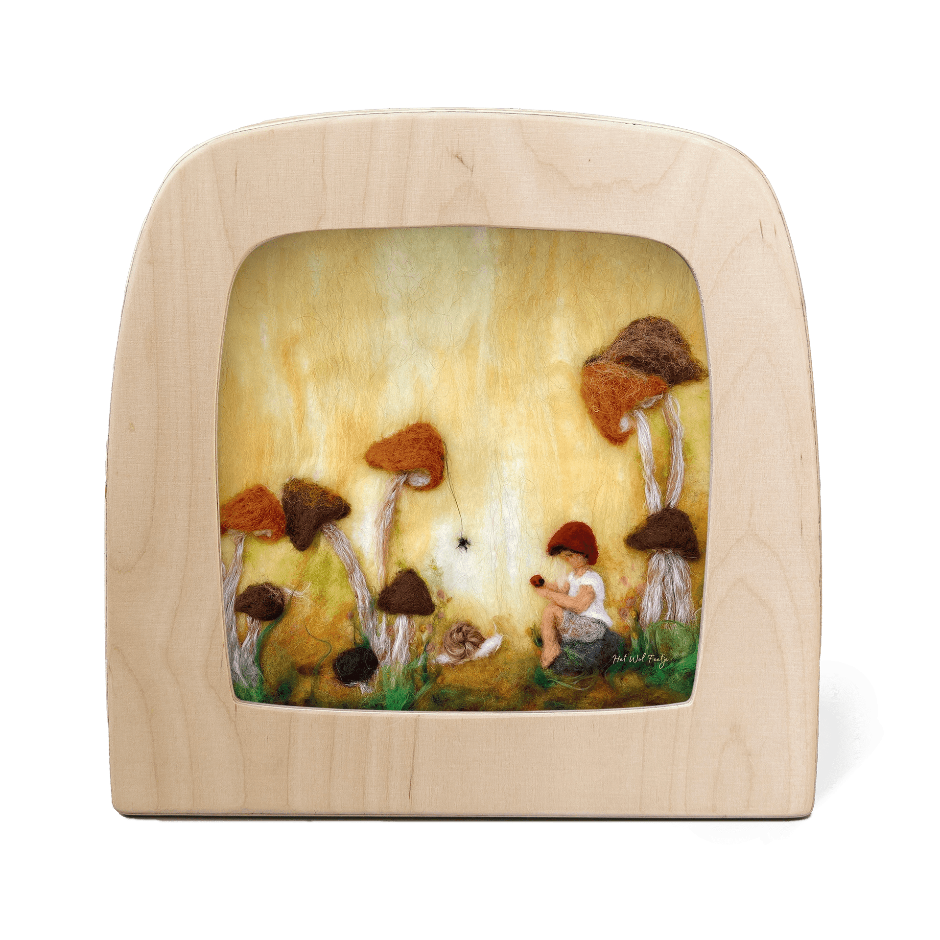 Toverlux Silhouette Het Wol Feetje Happy Little Things - vendor-unknown - Honeybee Toys