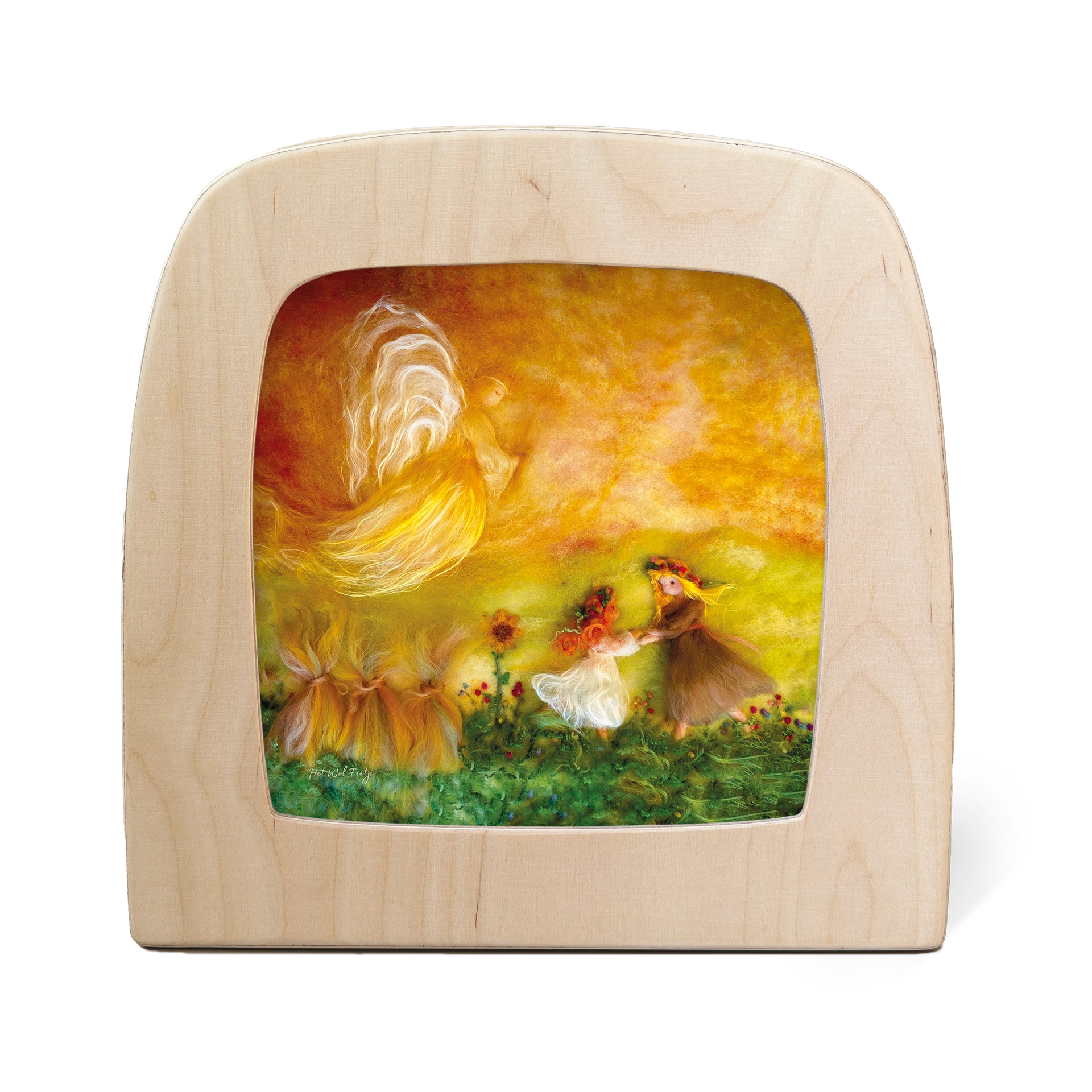 Toverlux Silhouette Het Wol Feetje Harvest Angel - vendor-unknown - Honeybee Toys