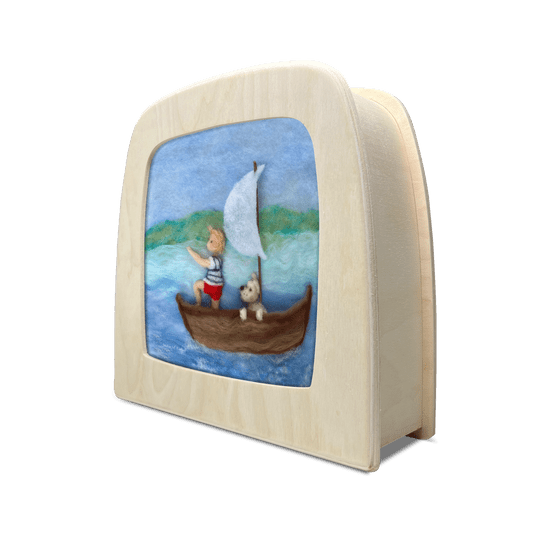 Toverlux Silhouette Het Wol Feetje Little Captain - vendor-unknown - Honeybee Toys