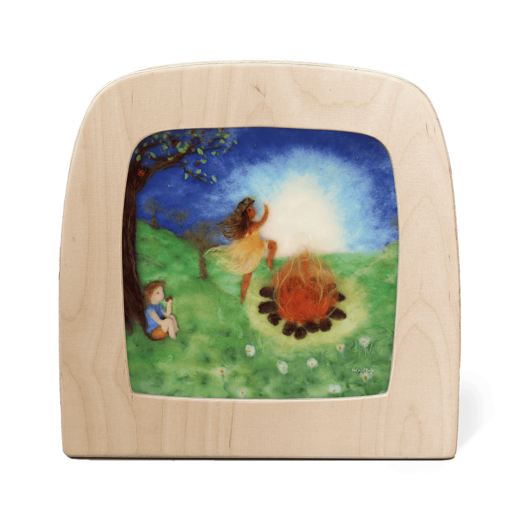 Toverlux Silhouette Het Wol Feetje Midsummer Fire - vendor-unknown - Honeybee Toys