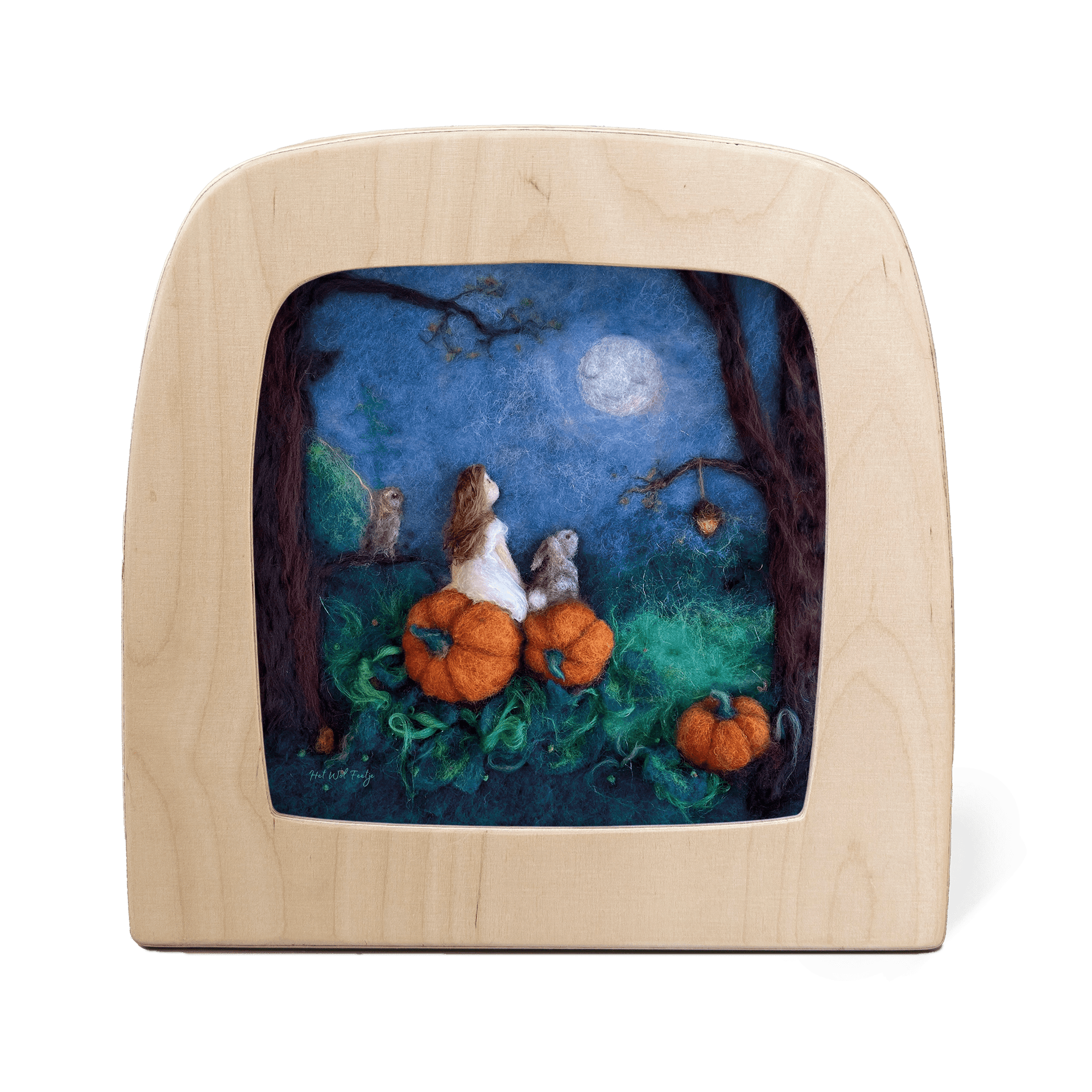 Toverlux Silhouette Het Wol Feetje Mother Moon - vendor-unknown - Honeybee Toys