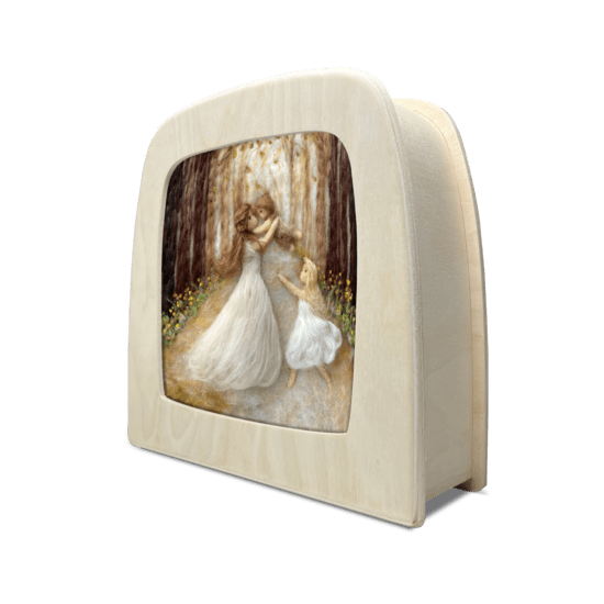 Toverlux Silhouette Het Wol Feetje Mother with Children - vendor-unknown - Honeybee Toys
