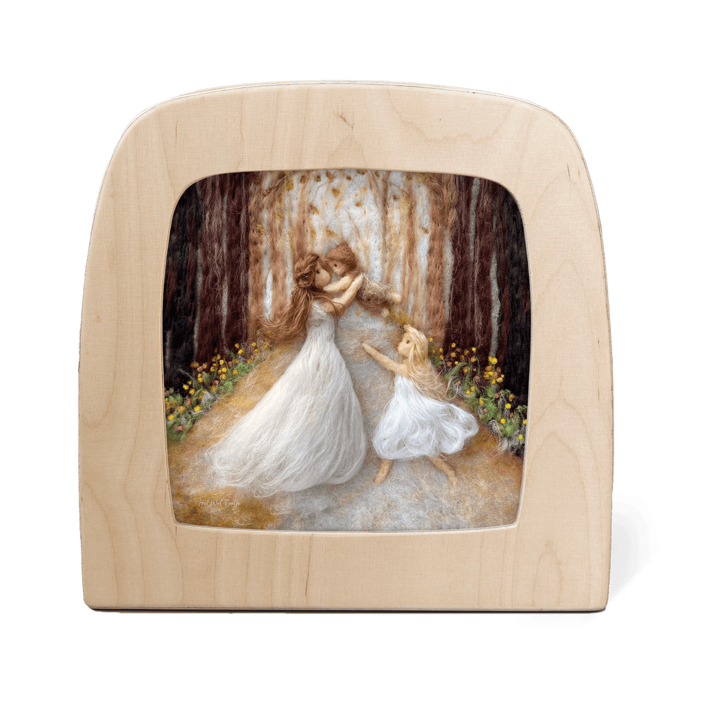 Toverlux Silhouette Het Wol Feetje Mother with Children - vendor-unknown - Honeybee Toys