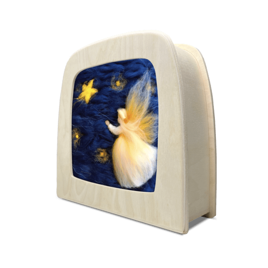 Toverlux Silhouette Het Wol Feetje Reaching for the Stars - vendor-unknown - Honeybee Toys