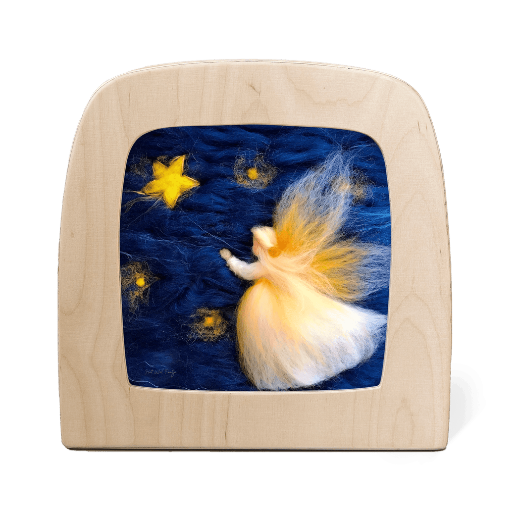 Toverlux Silhouette Het Wol Feetje Reaching for the Stars - vendor-unknown - Honeybee Toys