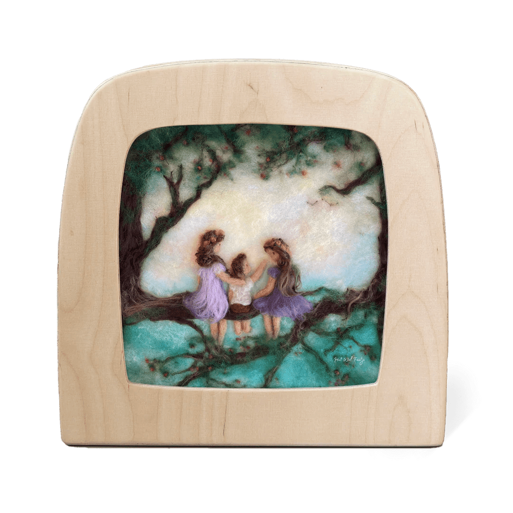 Toverlux Silhouette Het wol Feetje Siblings - vendor-unknown - Honeybee Toys