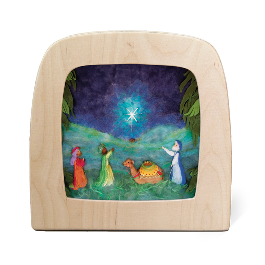 Toverlux Silhouette Het wol Feetje Three Kings - vendor-unknown - Honeybee Toys
