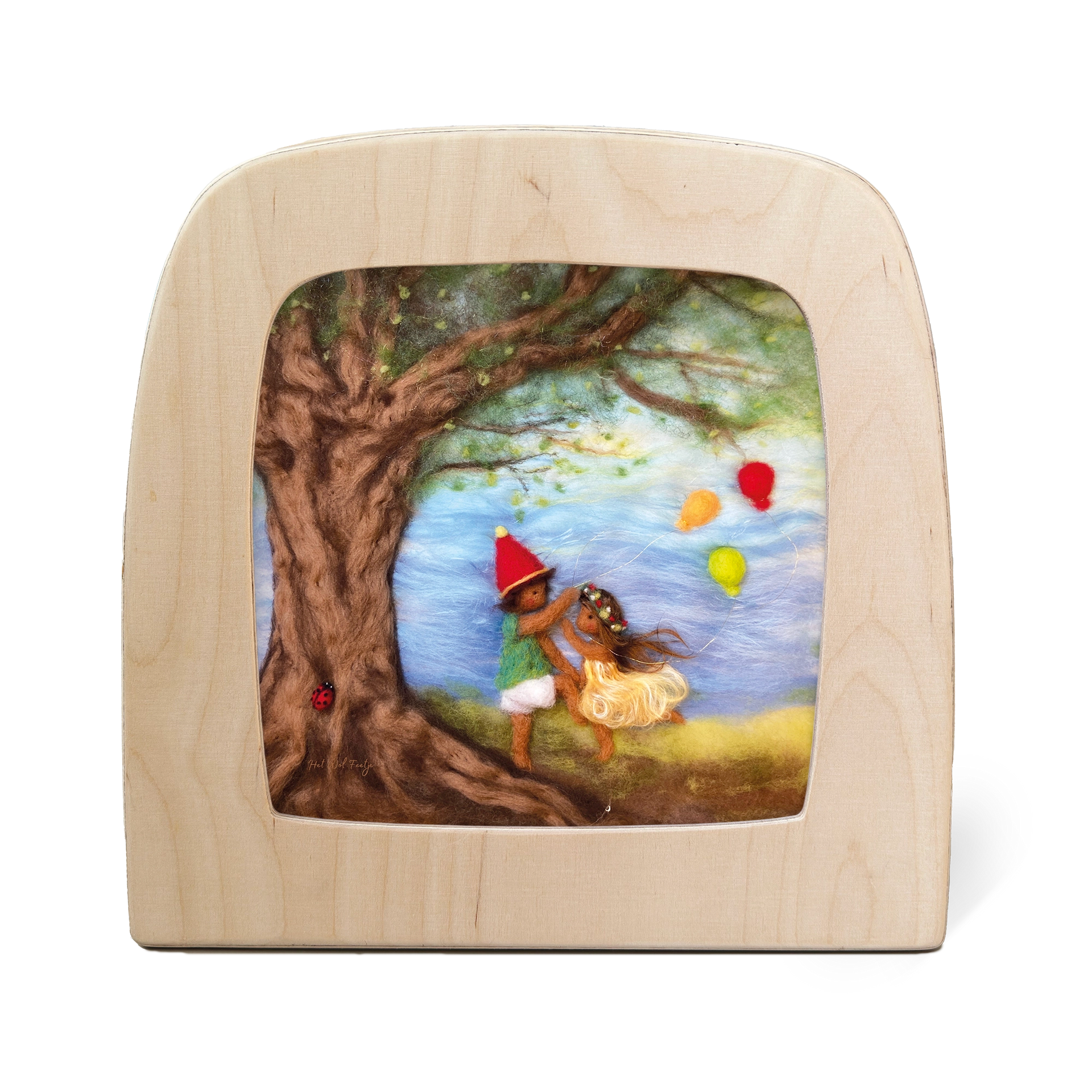 Toverlux Silhouette Het Wol Feetje We Celebrate the Seasons - vendor-unknown - Honeybee Toys