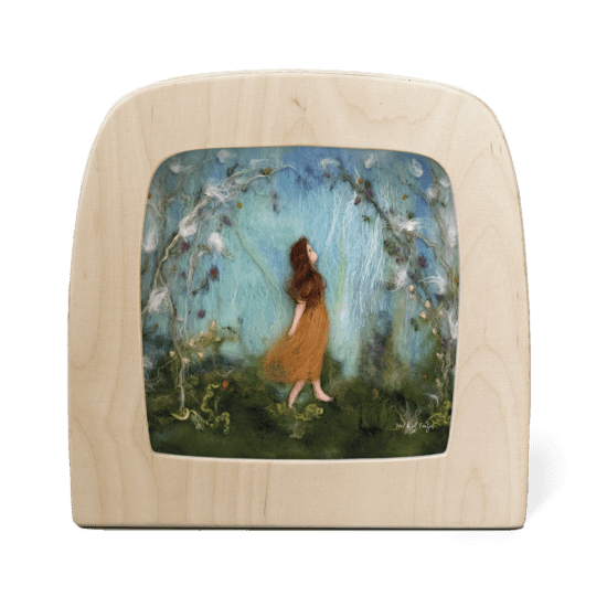 Toverlux Silhouette Het Wol Feetje Whispers of Spring - vendor-unknown - Honeybee Toys