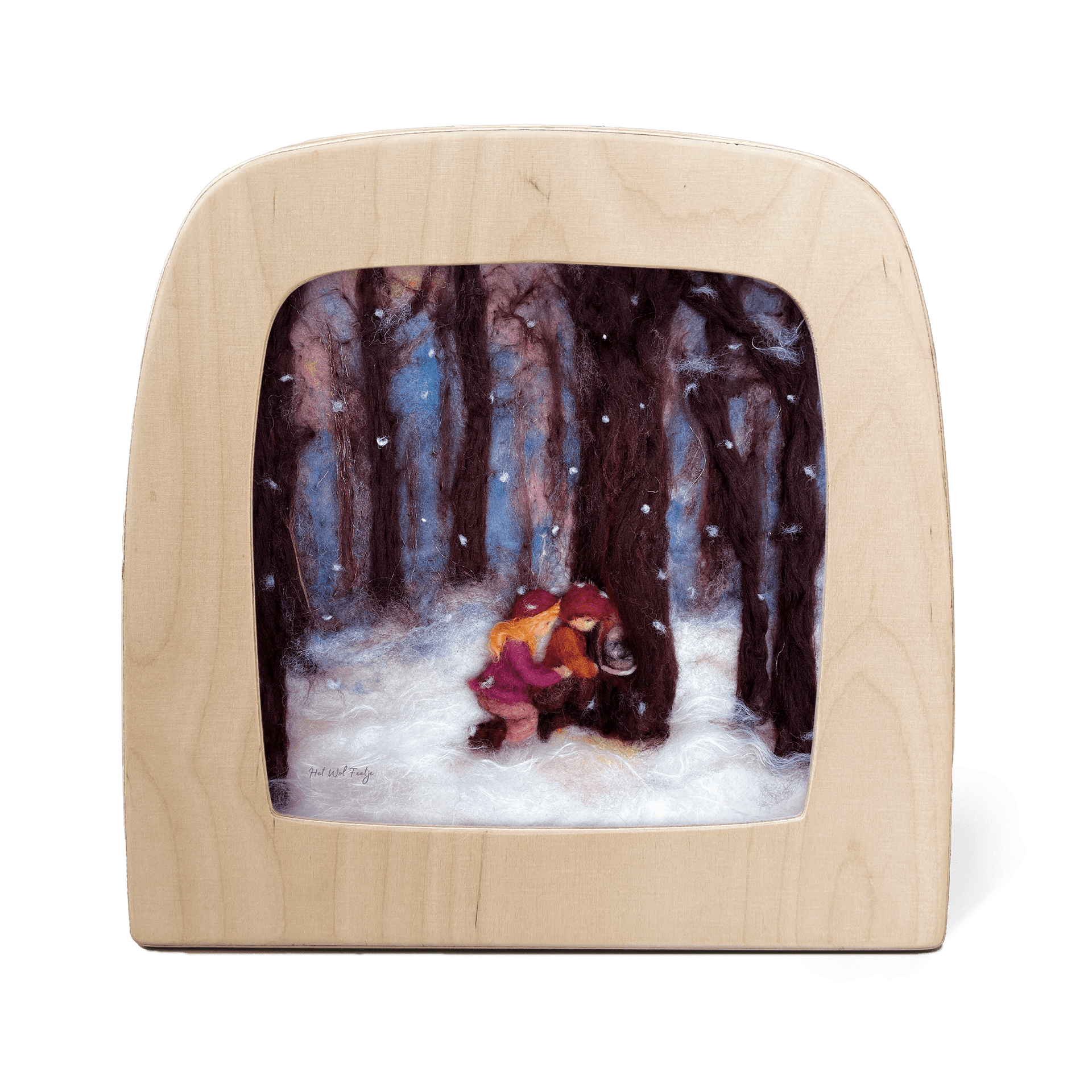Toverlux Silhouette Het Wol Feetje Winter Discoveries - vendor-unknown - Honeybee Toys