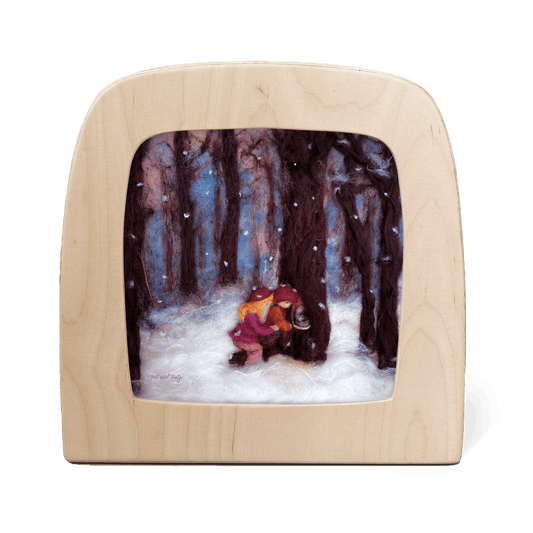 Toverlux Silhouette Het Wol Feetje Winter Discoveries - vendor-unknown - Honeybee Toys