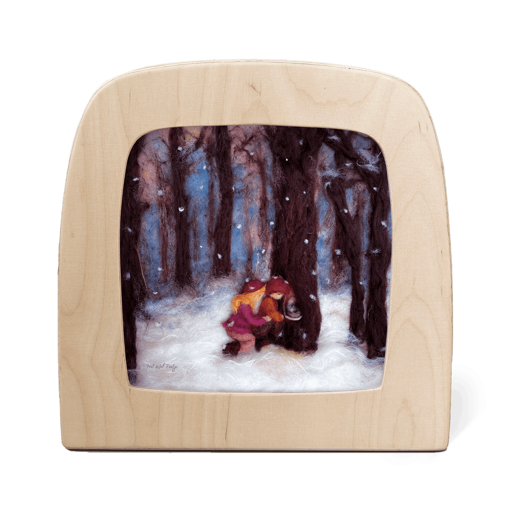 Toverlux Silhouette Het Wol Feetje Winter Discoveries - vendor-unknown - Honeybee Toys