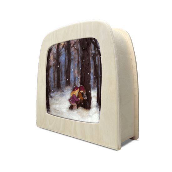 Toverlux Silhouette Het Wol Feetje Winter Discoveries - vendor-unknown - Honeybee Toys
