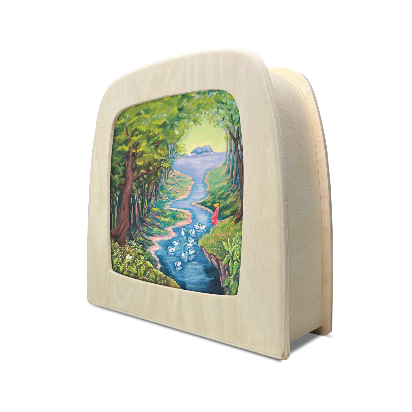 Toverlux Silhouette Kapitein Kalk Wild Swans - vendor-unknown - Honeybee Toys