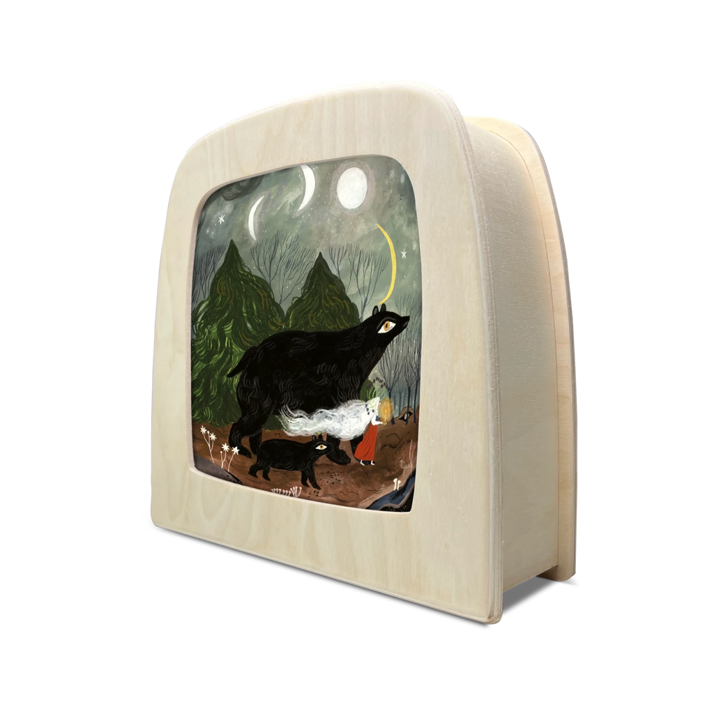 Toverlux Silhouette Tijana Draws Black Bears - vendor-unknown - Honeybee Toys