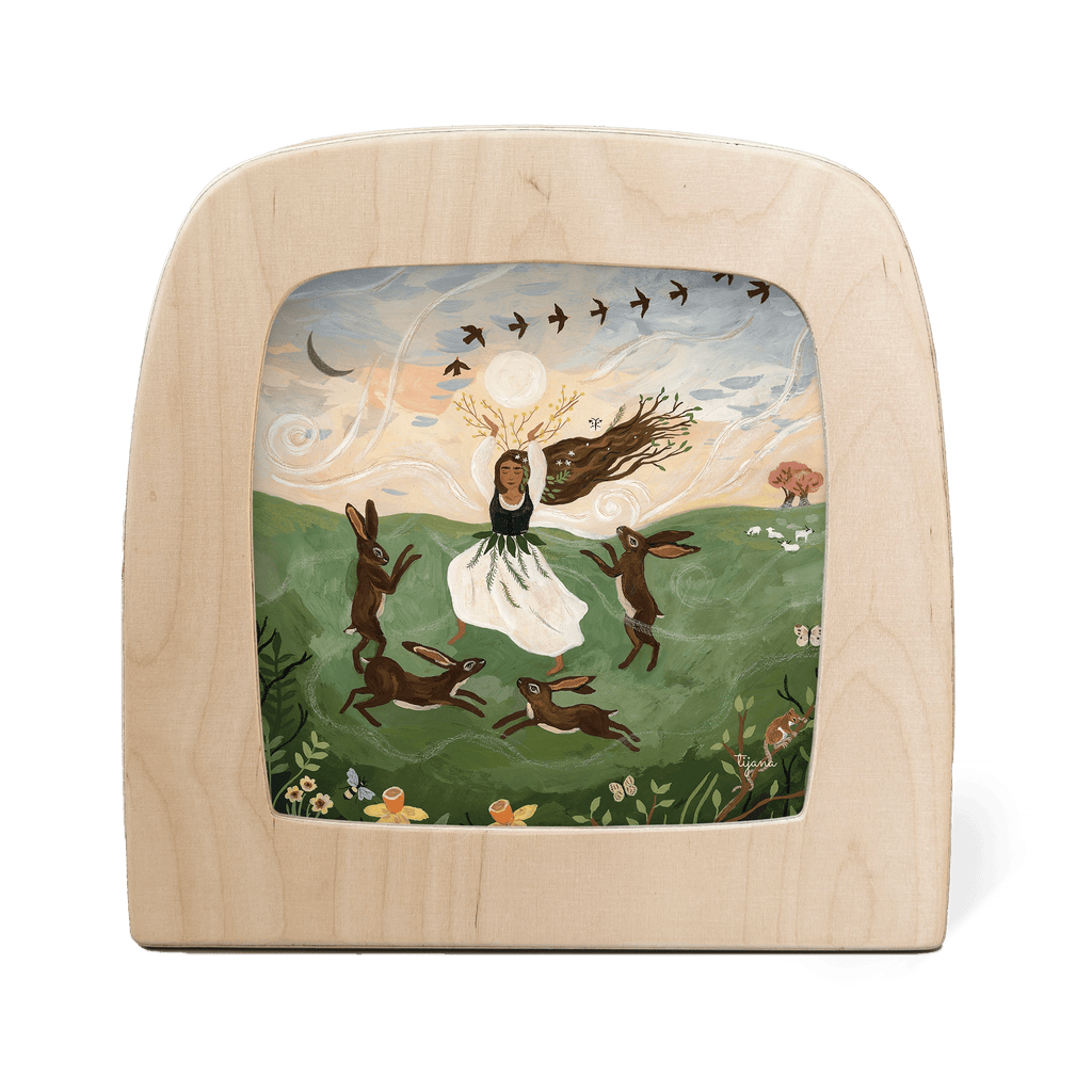 Toverlux Silhouette Tijana Draws Dancing with Hares - vendor-unknown - Honeybee Toys