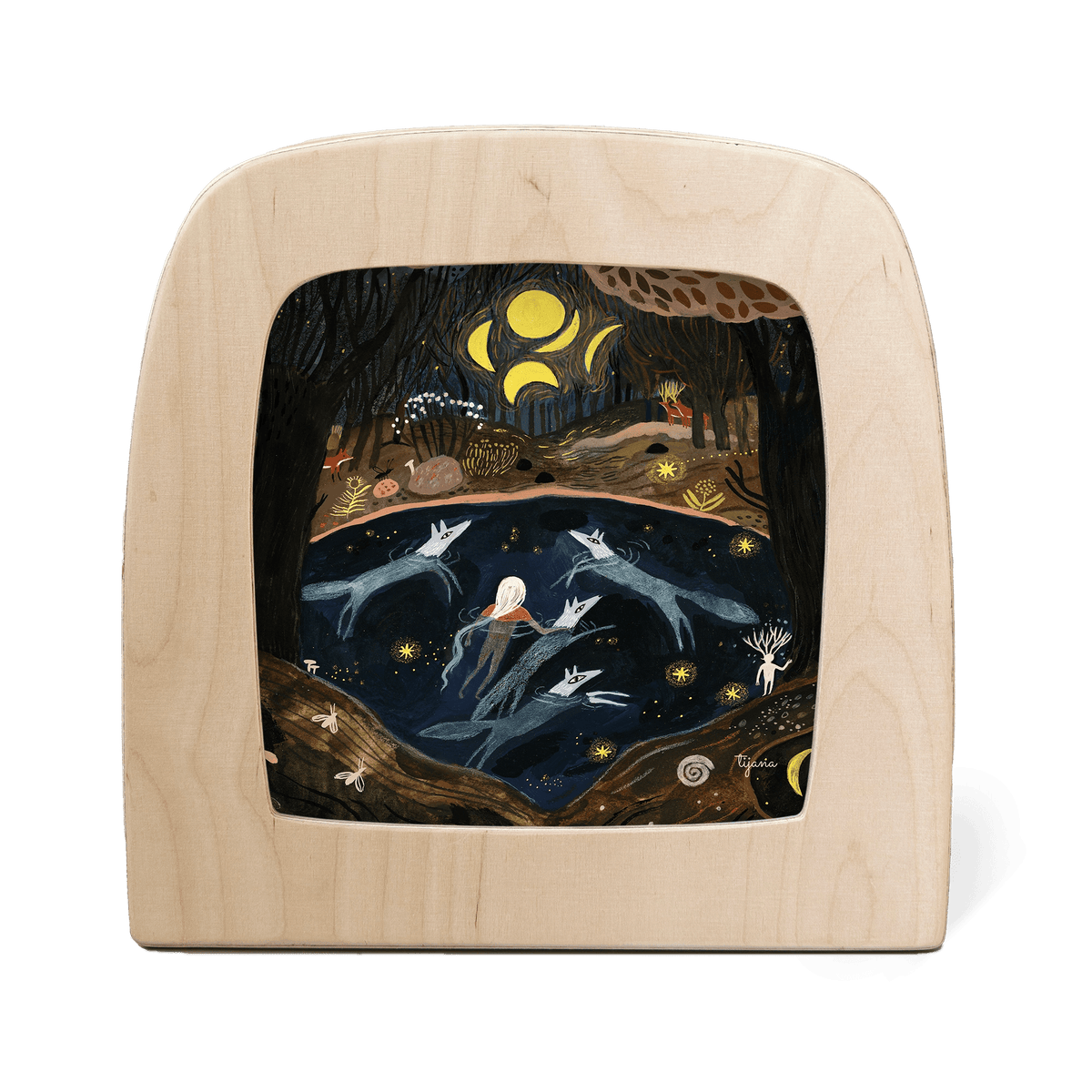 Toverlux Silhouette Tijana Draws Forest of Moons - vendor-unknown - Honeybee Toys