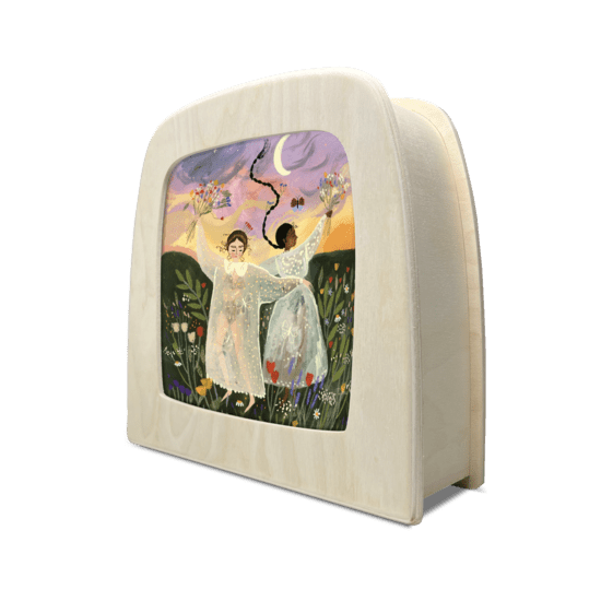 Toverlux Silhouette Tijana Draws Wild Flowers - vendor-unknown - Honeybee Toys