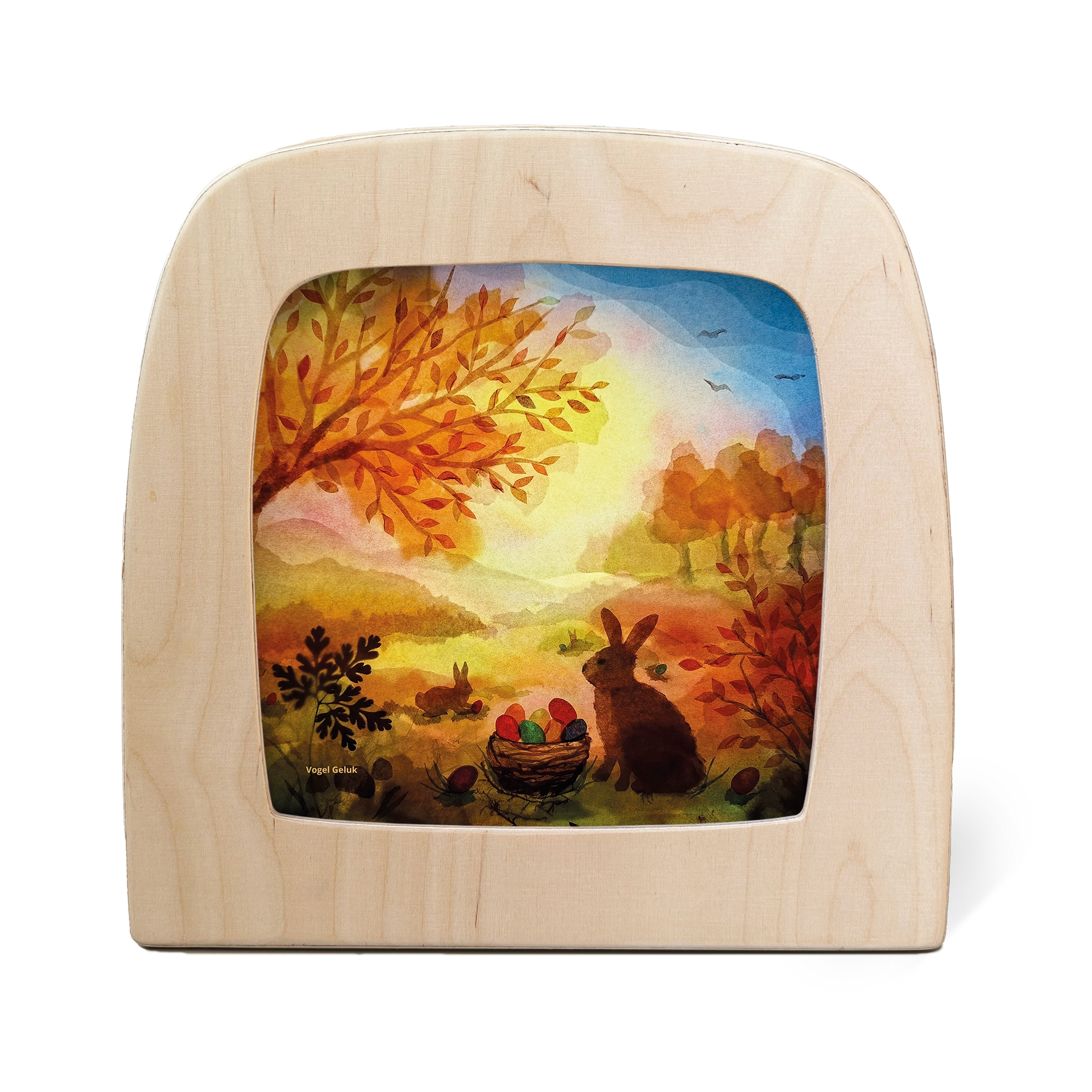 Toverlux Silhouette Vogel Geluk Easter Basket - vendor-unknown - Honeybee Toys