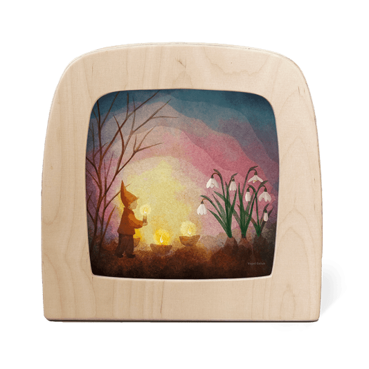 Toverlux Silhouette Vogel Geluk Kindling Spring - vendor-unknown - Honeybee Toys