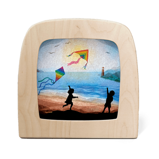 Toverlux Silhouette Vogel Geluk Kite - vendor-unknown - Honeybee Toys
