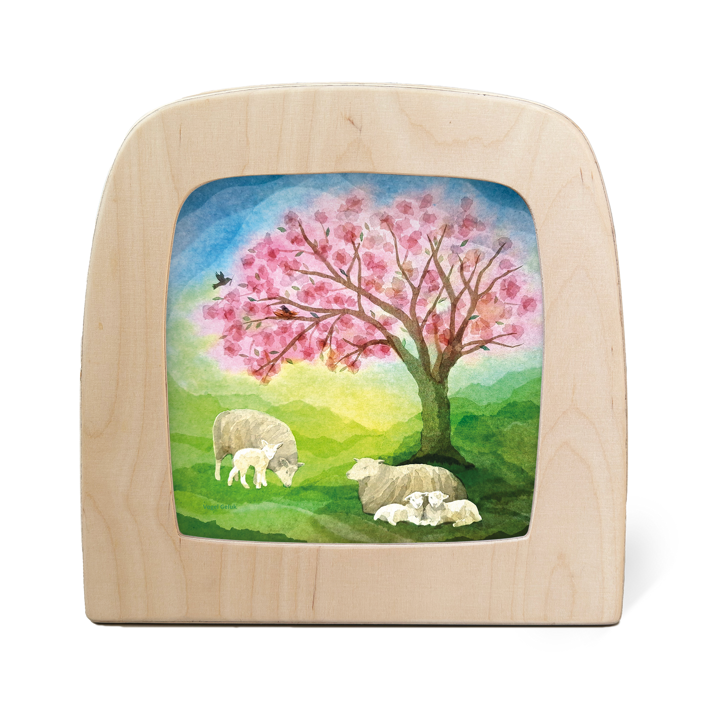 Toverlux Silhouette Vogel Geluk Little Lambs - vendor-unknown - Honeybee Toys