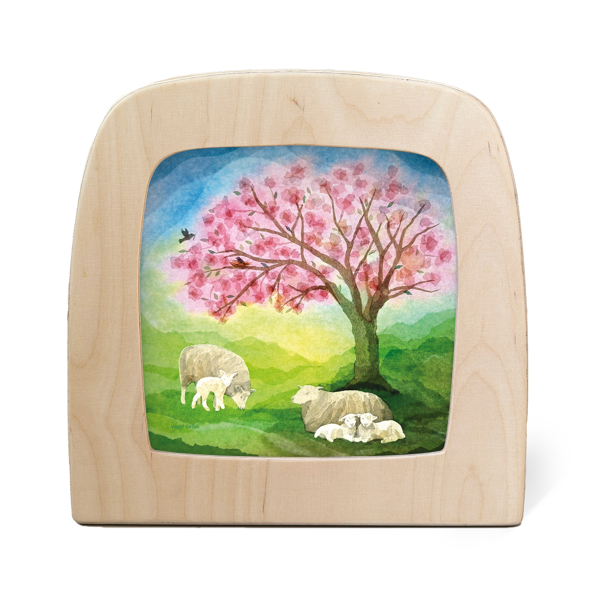 Toverlux Silhouette Vogel Geluk Little Lambs - vendor-unknown - Honeybee Toys