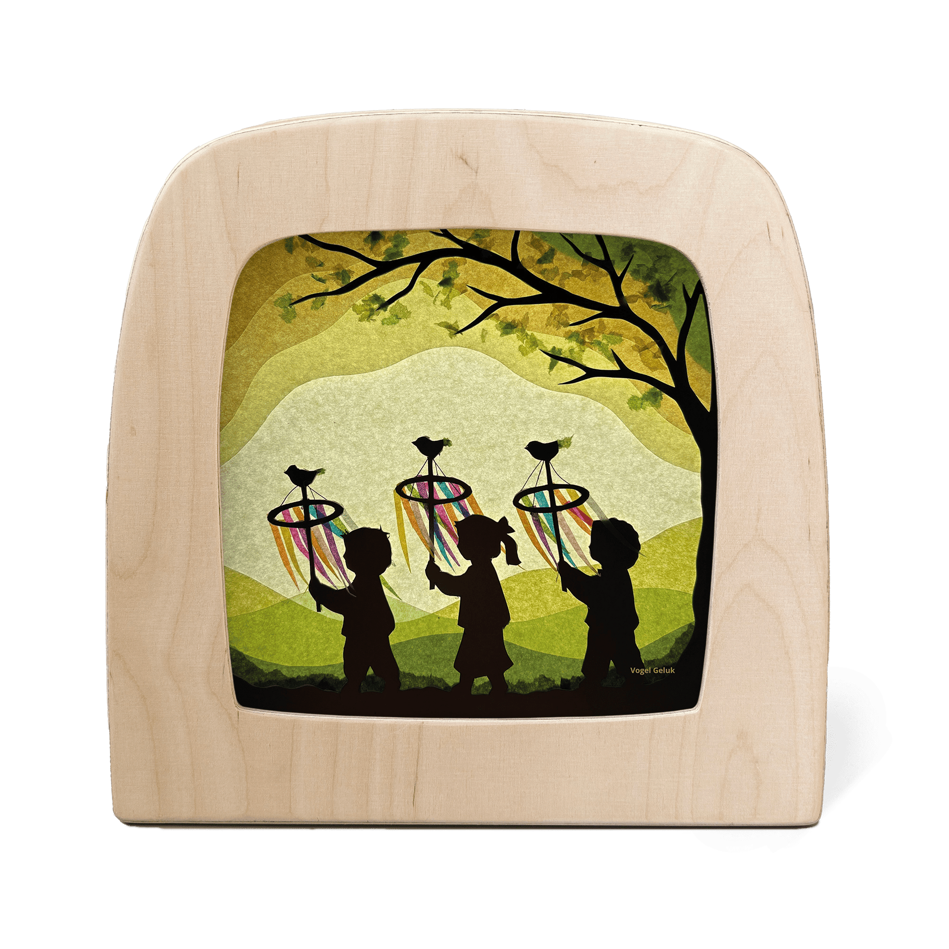 Toverlux Silhouette Vogel Geluk Palmpas - vendor-unknown - Honeybee Toys