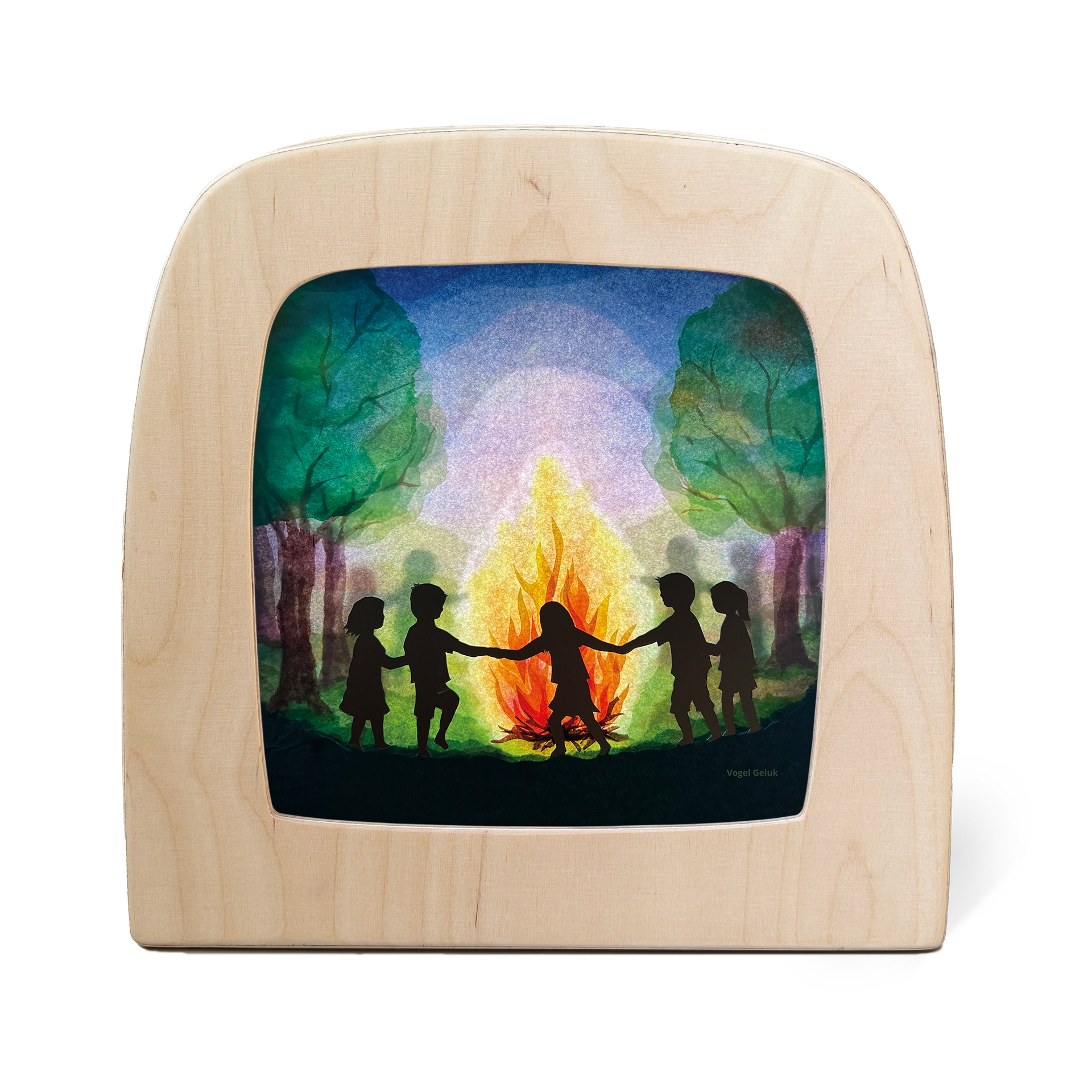 Toverlux Silhouette Vogel Geluk St Jan's Fire - vendor-unknown - Honeybee Toys