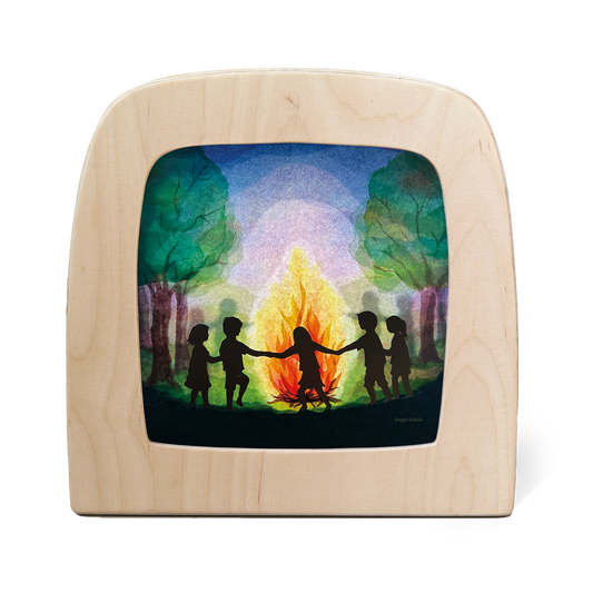 Toverlux Silhouette Vogel Geluk St Jan's Fire - vendor-unknown - Honeybee Toys