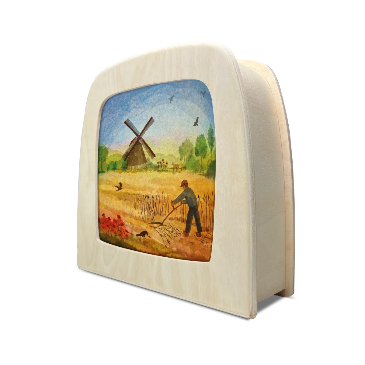 Toverlux Silhouette Vogel Geluk Windmill - vendor-unknown - Honeybee Toys