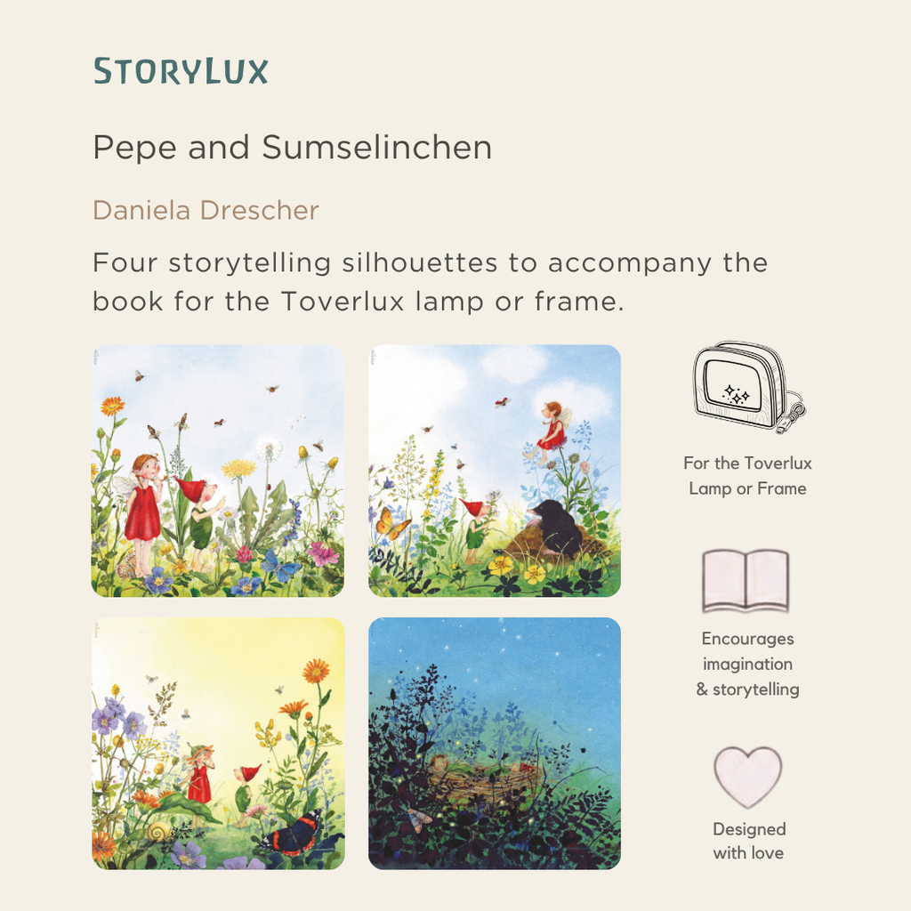Toverlux Storylux Pepe & Sumselinchen - Honeybee Toys - Honeybee Toys