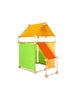 Trigonos Construction Tent Family, Green/Orange (already reduced, no code needed) - vendor-unknown - Honeybee Toys