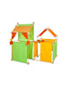 Trigonos Construction Tent Maxi, Green/Orange - vendor-unknown - Honeybee Toys