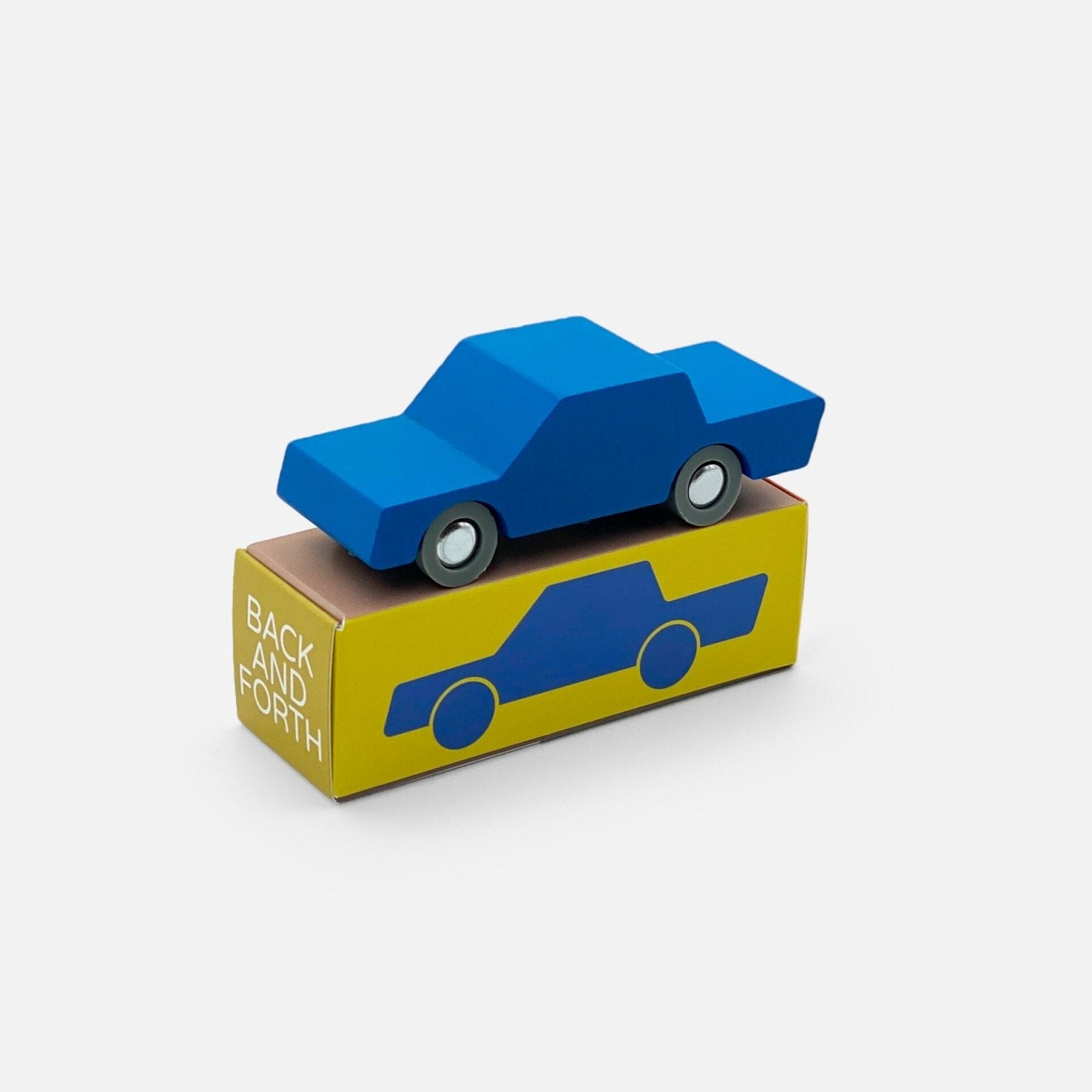 Waytoplay Back & Forth Car Blue - vendor-unknown - Honeybee Toys