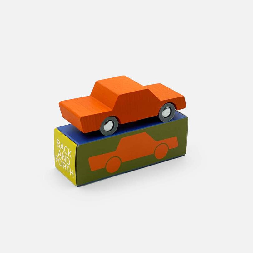 Waytoplay Back & Forth Car Orange - vendor-unknown - Honeybee Toys