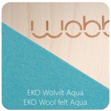 Wobbel Original with felt Aqua
