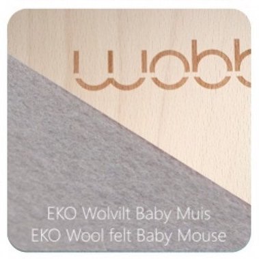 Wobbel Original with felt Baby Mouse WAS $320