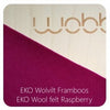 Wobbel Original with felt Raspberry WAS $320