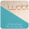 Wobbel Original with felt Aqua - vendor-unknown - Honeybee Toys