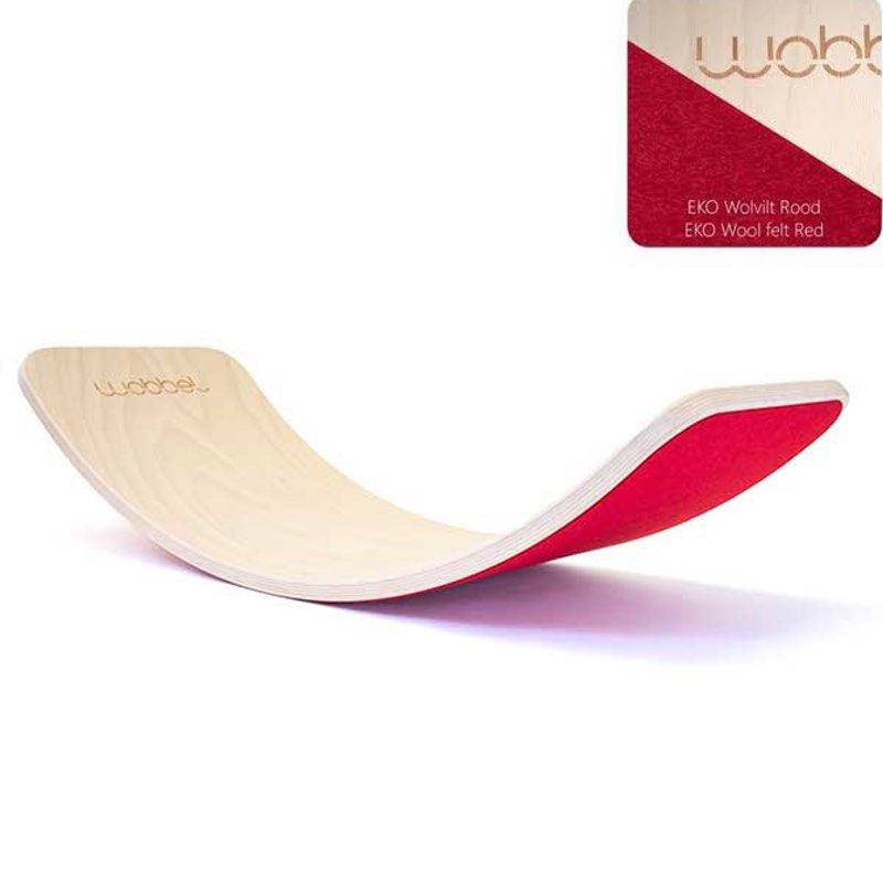 Wobbel Original with felt Red WAS $320