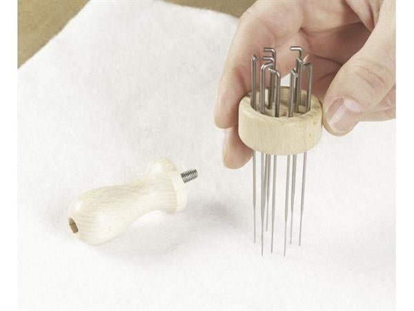 Wooden Handle for multi felt Needles - vendor-unknown - Honeybee Toys