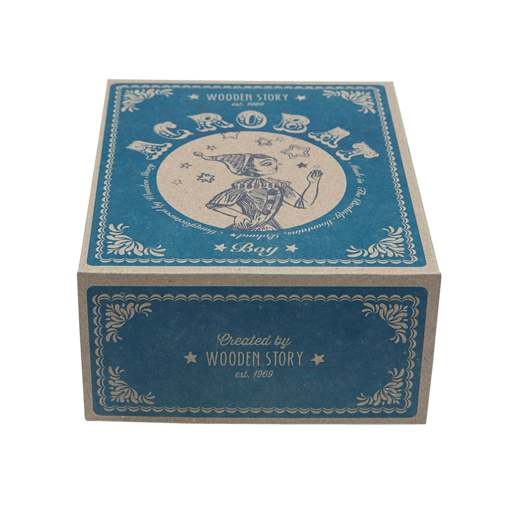 Wooden Story Acrobat Boy - vendor-unknown - Honeybee Toys