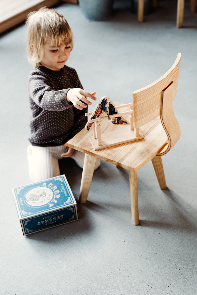 Wooden Story Acrobat Boy - vendor-unknown - Honeybee Toys