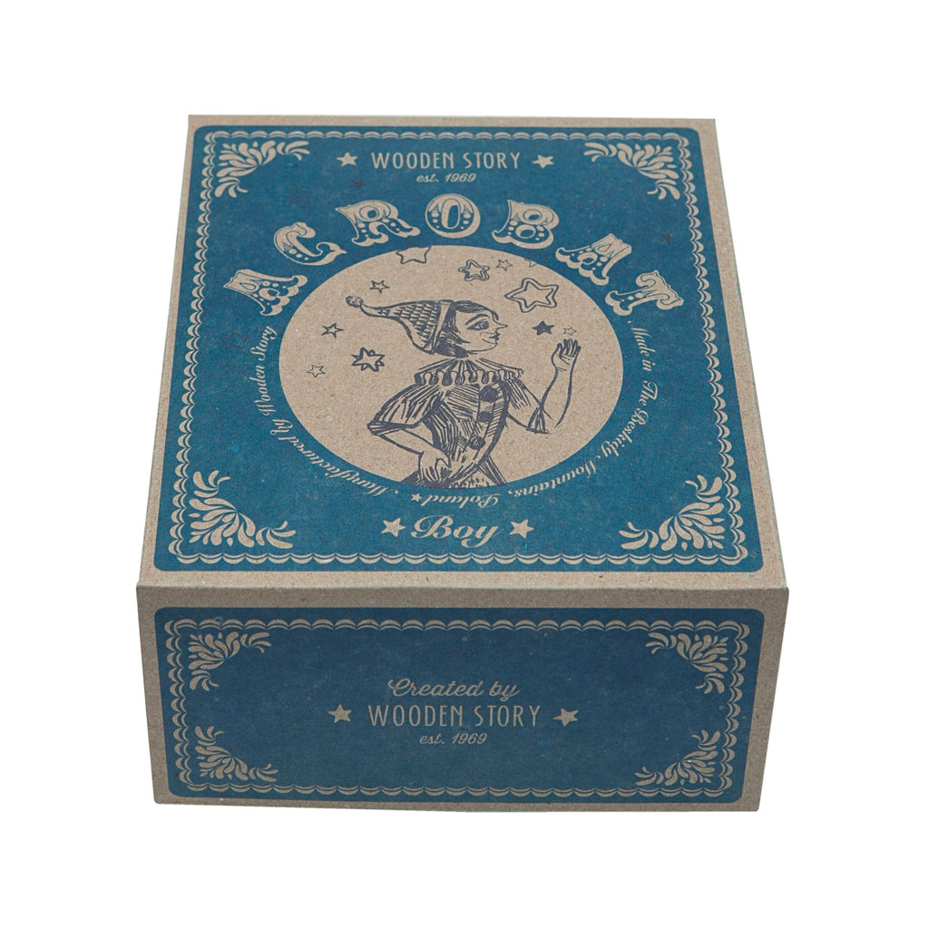 Wooden Story Acrobat Boy - vendor-unknown - Honeybee Toys